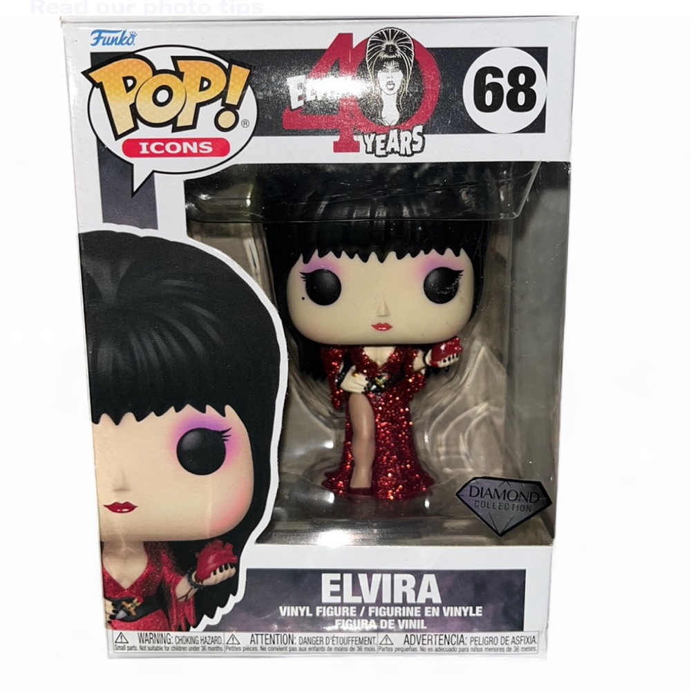 Funko Pop! Elvira in Sparkling Red Outfit